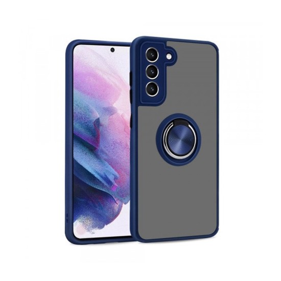 Case with Support Ring For Samsung Galaxy A14 5G Smoked Blue Case with Support Ring For Samsung Galaxy A14 5G Smoked Blue
